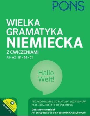 Okładka książki Wielka gramatyka niemiecka z ćwiczeniami PONS