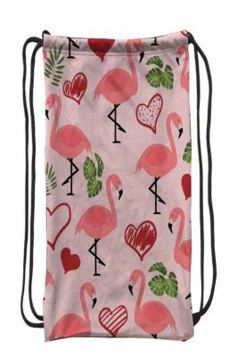 Worek szkolny, plecak WR 131 Flamingi liście. Wydawca: MESIO.PL. SmakLiter.pl Opakowanie Worek szkolny, plecak WR 131 Flamingi liście