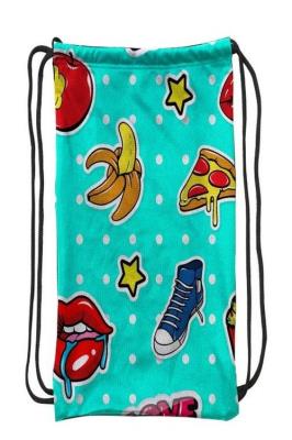 Worek szkolny, plecak WR 135 Kropki usta. Wydawca: MESIO.PL. SmakLiter.pl Opakowanie Worek szkolny, plecak WR 135 Kropki usta