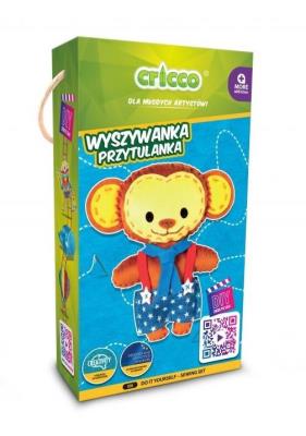 Opakowanie Wyszywanka-Przytulanka Małpka