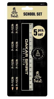 Opakowanie Zestaw przyborów szkolnych Dakar