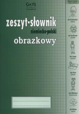 Opakowanie Zeszyt A5 Język niemiecki Zeszyt-słownik obrazkowy w kratkę 32 kartki 10 sztuk