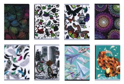 Opakowanie Zeszyt A5 w kratkę 60 kartek PP Fun 12 sztuk