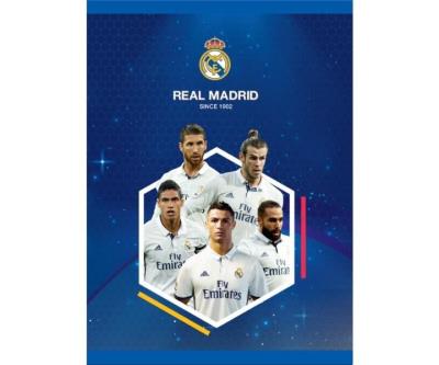 Opakowanie Zeszyt A5/16 trzy linie Real Madryt (20szt) ASTRA