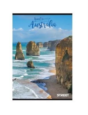 Opakowanie Zeszyt A6/40K linia Travel (10szt) STREET