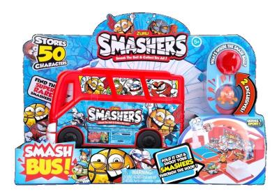 Opakowanie Zuru Smashers Autobus zestaw piłka nożna