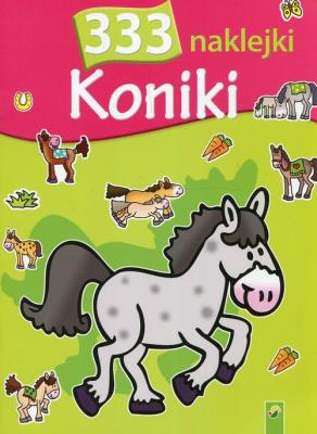 Opakowanie 333 naklejki Koniki