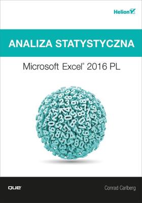 Okładka książki Analiza statystyczna. Microsoft Excel 2016 PL