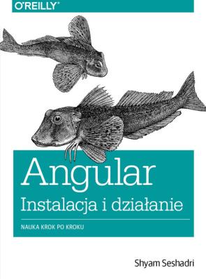 Angular instalacja i działanie. Autor: Shyam Seshadri. SmakLiter.pl Okładka książki Angular instalacja i działanie