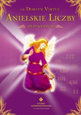 Anielskie liczby w.2018. Autor: Doreen Virtue. SmakLiter.pl Okładka książki Anielskie liczby w.2018
