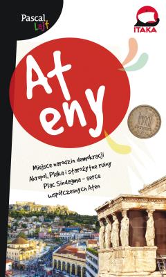 ATENY.Pascal Lajt. Autor: Agata Wójcik. SmakLiter.pl Okładka książki ATENY.Pascal Lajt