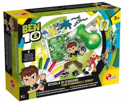 Okładka książki Ben 10 pisaki w sprayu