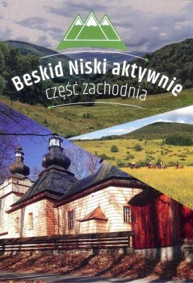 Okładka książki Beskid Niski aktywnie. Część zachodnia. Przewodnik