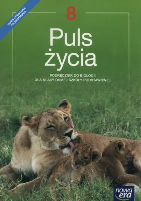 Biologia SP 8 Puls Życia Podr. NE. Autor: Sągin Beata, Boczarowski Andrzej, Sęktas Marian. SmakLiter.pl Okładka książki Biologia SP 8 Puls Życia Podr. NE