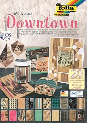 Opakowanie Blok z motywami Śródmieście 24x34cm 26 arkuszy