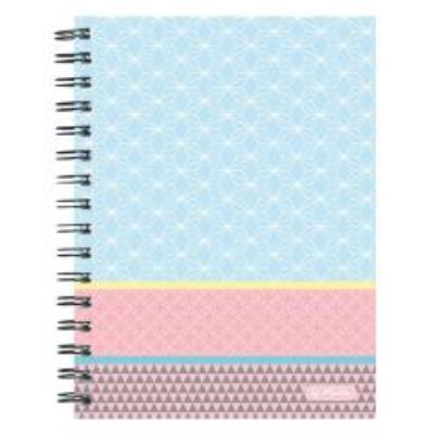 Opakowanie Brulion na spirali A5/100K kratka Pastell (2szt)