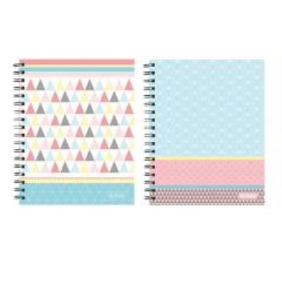 Opakowanie Brulion na spirali A6/100K kratka Pastell