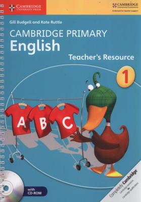 Okładka książki Cambridge Primary English Teacher’s Resource 1 + CD