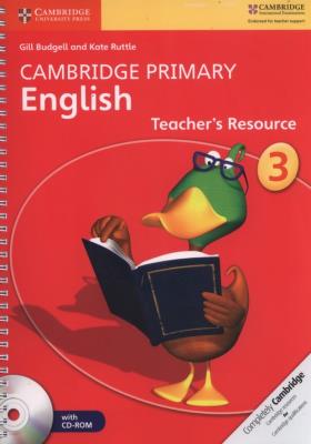 Okładka książki Cambridge Primary English Teacher’s Resource 3 + CD