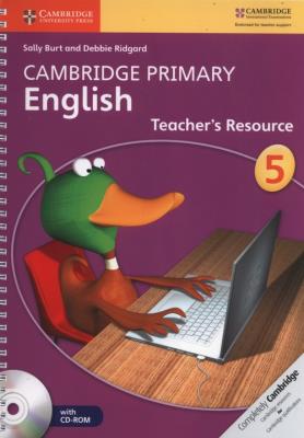 Okładka książki Cambridge Primary English Teacher’s Resource 5 + CD