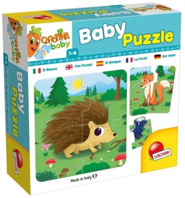 Opakowanie Carotina Baby Puzzle w lesie