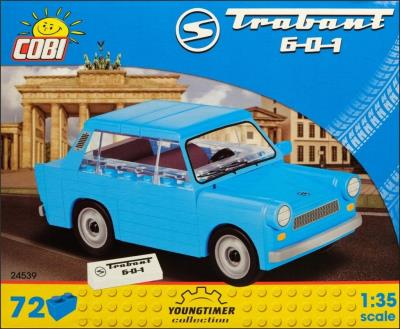 Opakowanie Cars Trabant 601 72 klocki
