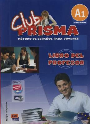 Okładka książki Club Prisma A1 Libro del profesor + CD