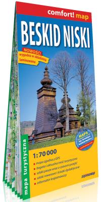 Okładka książki Comfort! map Beskid Niski 1:70 000 mapa