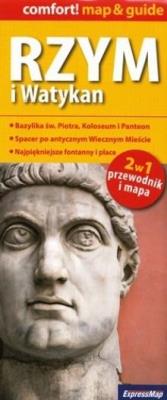 Okładka książki Comfort! map&guide Rzym i Watykan 2w1 w.2018