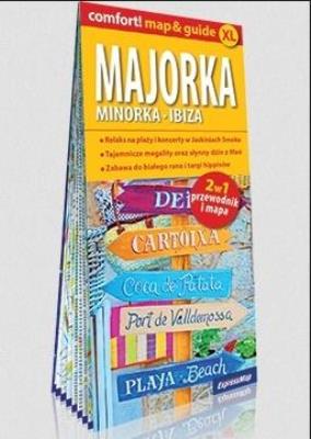 Okładka książki Comfort! map&guide XL Majorka, Minorka, Ibiza 2w1