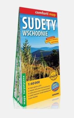 Okładka książki Comfort! map. Sudety Wschodnie mapa turyst. w.2018