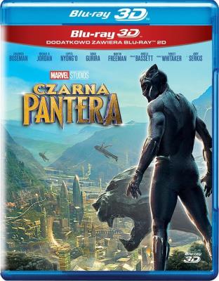 Czarna Pantera (2 Blu-ray) 3D. Autor: Ryan Coogler. SmakLiter.pl Okładka książki Czarna Pantera (2 Blu-ray) 3D