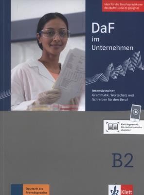 Daf im Unternehmen B2 Intensivtrainer. Autor: Ilse Sander, Fodor Stefan, Grosser Regine. SmakLiter.pl Okładka książki Daf im Unternehmen B2 Intensivtrainer