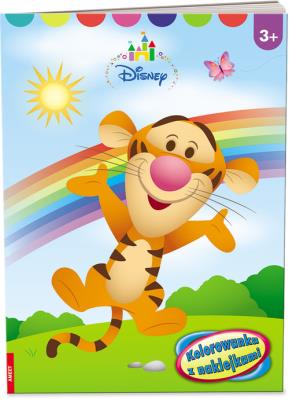 Okładka książki Disney Maluch Kolorowanka z naklejkami