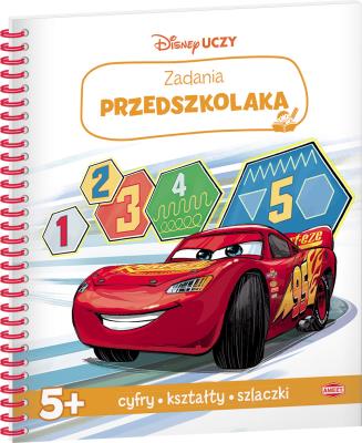 Okładka książki Disney uczy Auta 3 Zadania przedszkolaka