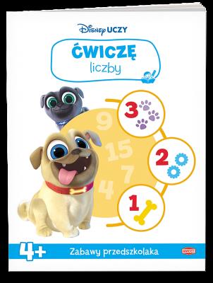 Okładka książki Disney Uczy. Ćwiczę liczby