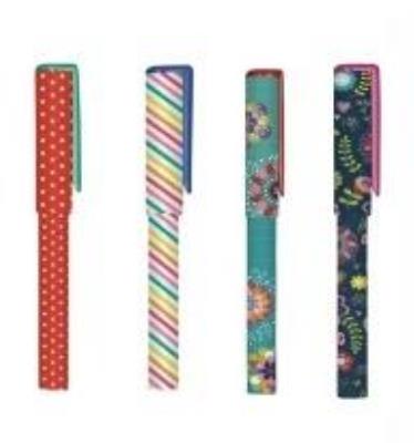 Opakowanie Długopis kwiaty i kropki - MIX