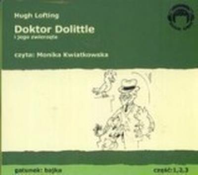 Okładka książki Doktor Dolittle I Jego Zwierzęta. Audio 3CD - Audiobook