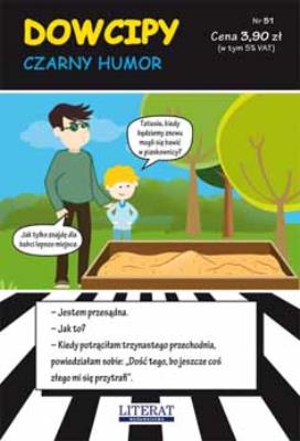 Okładka książki Dowcipy. Nr 51. Czarny humor