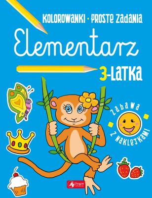 Okładka książki Elementarz 3-latka 