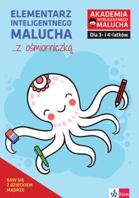 Okładka książki Elementarz inteligentnego malucha z ośmiorniczką