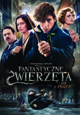 Fantastyczne zwierzęta i jak je znaleźć DVD. Autor: David Yates. SmakLiter.pl Okładka książki Fantastyczne zwierzęta i jak je znaleźć DVD