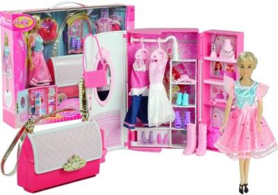 Opakowanie Garderoba + Akcesoria w Torebce + Lalka