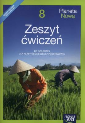 Geografia SP 8 Planeta Nowa ćw. NE. Autor: Ryszard Przybył. SmakLiter.pl Okładka książki Geografia SP 8 Planeta Nowa ćw. NE