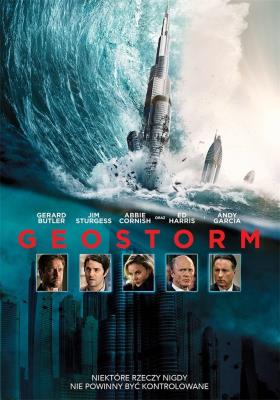 Geostorm DVD. Autor: Dean Devlin. SmakLiter.pl Okładka książki Geostorm DVD