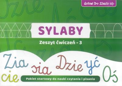 Okładka książki Gotowi do startu. Sylaby. Zeszyt ćwiczeń 3