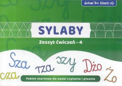 Okładka książki Gotowi do startu. Sylaby. Zeszyt ćwiczeń 4