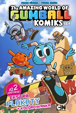 Gumball. Komiks. Autor: Opracowanie zbiorowe. SmakLiter.pl Okładka książki Gumball. Komiks