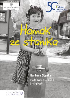 Hamak ze stanika. Autor: Barbara Stenka. SmakLiter.pl Okładka książki Hamak ze stanika