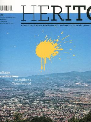 Herito nr 30 Bałkany przeobrażone. Wydawca: Międzynarodowe Centrum Kultury Kraków. SmakLiter.pl Opakowanie Herito nr 30 Bałkany przeobrażone